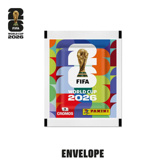 Kit 12 Pacotes de Figurinha da Copa do Mundo 2026 - 84 Cromos