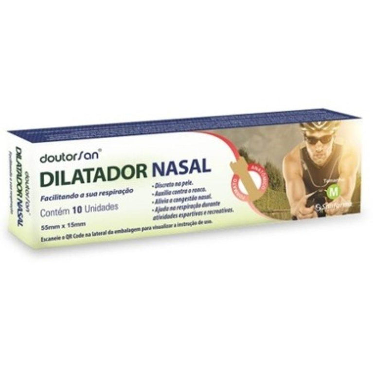 Sancare Dilatador Nasal - 10 Unidades - Drogaria Poupa Centro