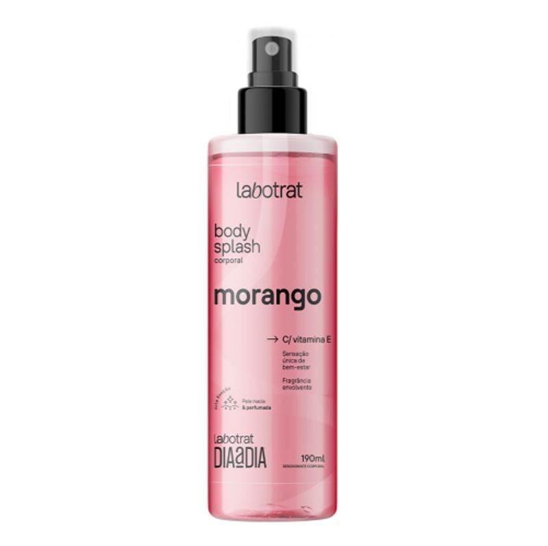 Body Splash Labotrat Dia A Dia 190Ml Morango - Drogaria Poupa Centro