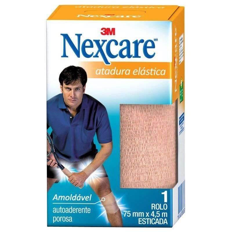 Atadura Elastica Nexcare 75Mmx4,5M - Drogaria Poupa Centro