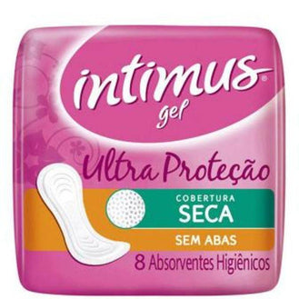 Absorvente Intimus Gel Tripla Proteção Sem Abas 8 Unidades - Drogaria Poupa Centro