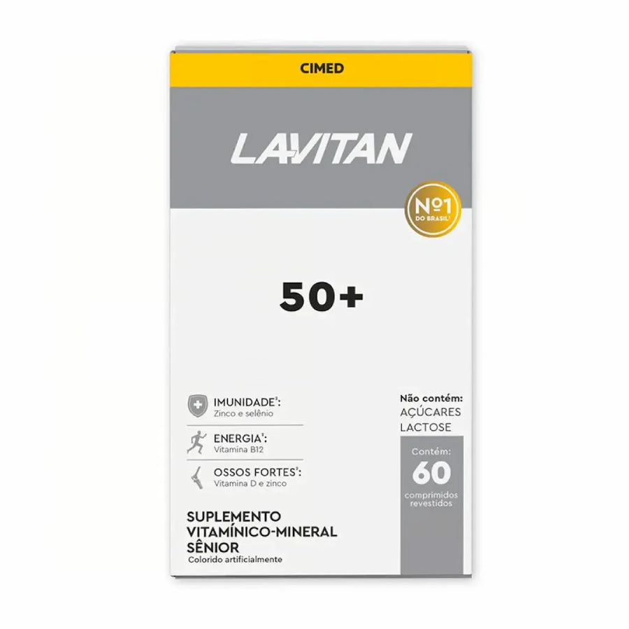 Polivitamínico Lavitan 50+ 60 comprimidos