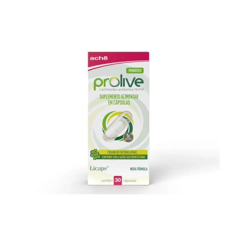 Probiótico Prolive 30 Cápsulas