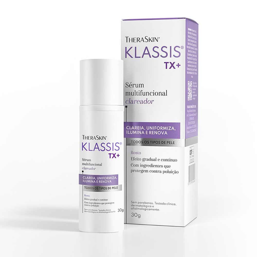 Klassis Tx+ Clareador Facial 30g - Drogaria Poupa Centro