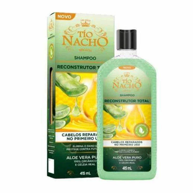 Shampoo Tío Nacho 415Ml Aloe Vera - Drogaria Poupa Centro