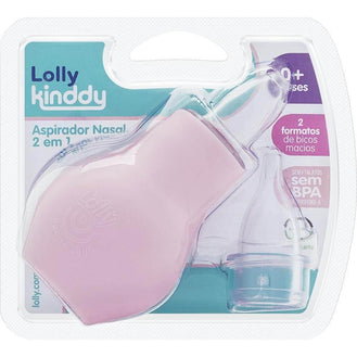 Aspirador Nasal Lolly Rosa - Drogaria Poupa Centro