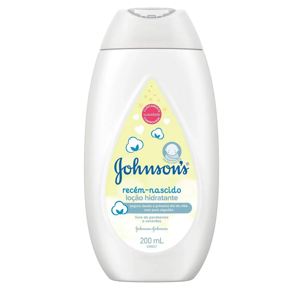 Loção Hidratante Johnson's Baby Recém Nascido 200ml