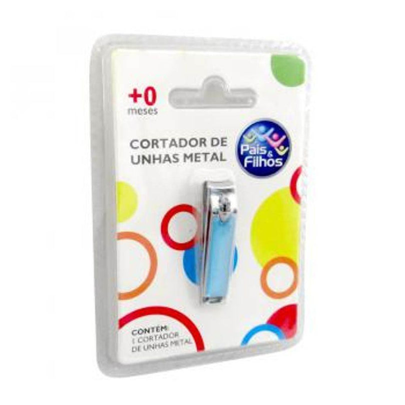 Cortador Unha Azul Metal - Drogaria Poupa Centro