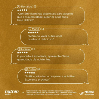 Nutren Senior Mix de Frutas 740g Nestlé