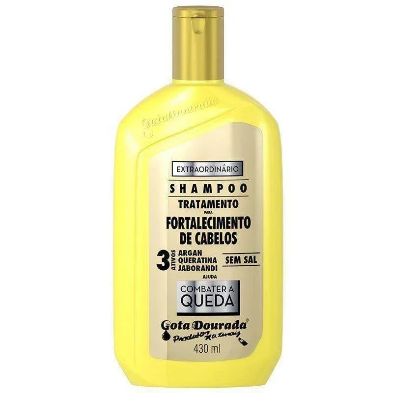 Shampoo Gota Dourada 430Ml Fort. Combate Queda - Drogaria Poupa Centro
