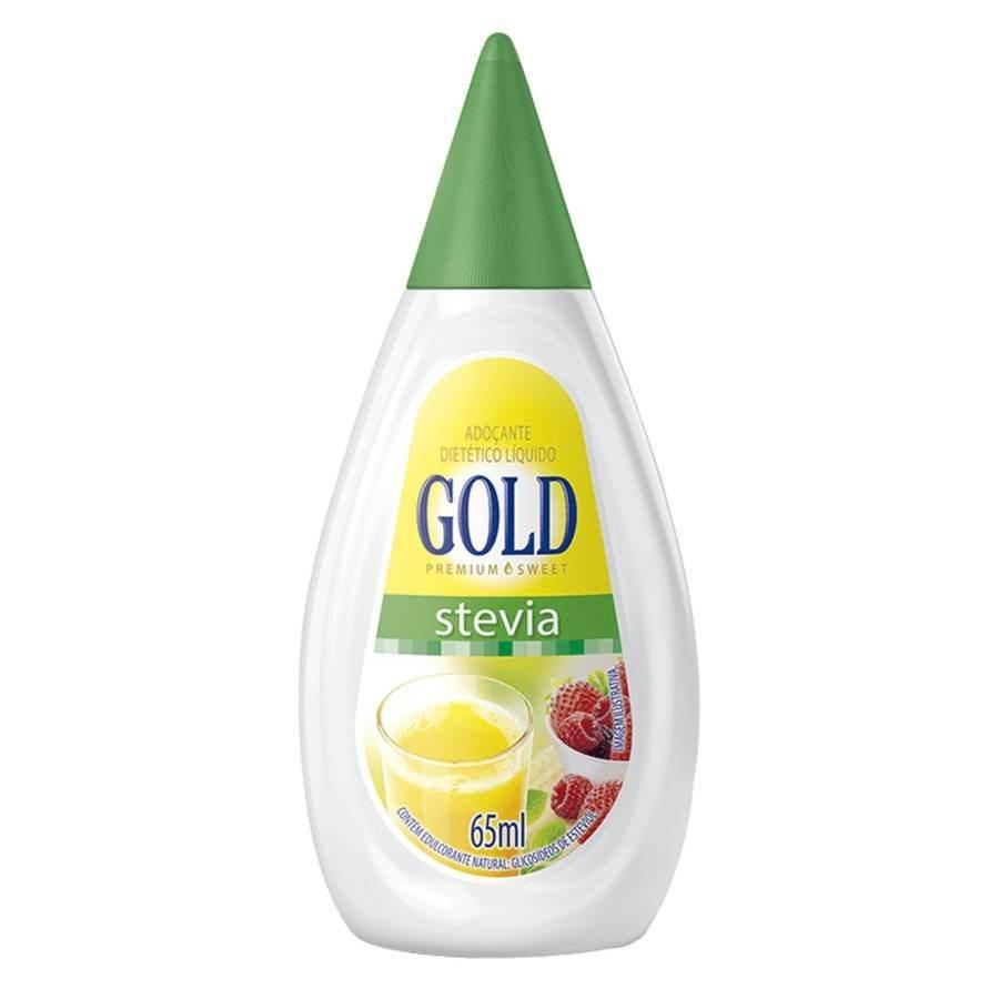 Adoçante Gold Stevia 65ml - Drogaria Poupa Centro