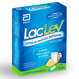 LacLev 6 Comprimidos Mastigáveis