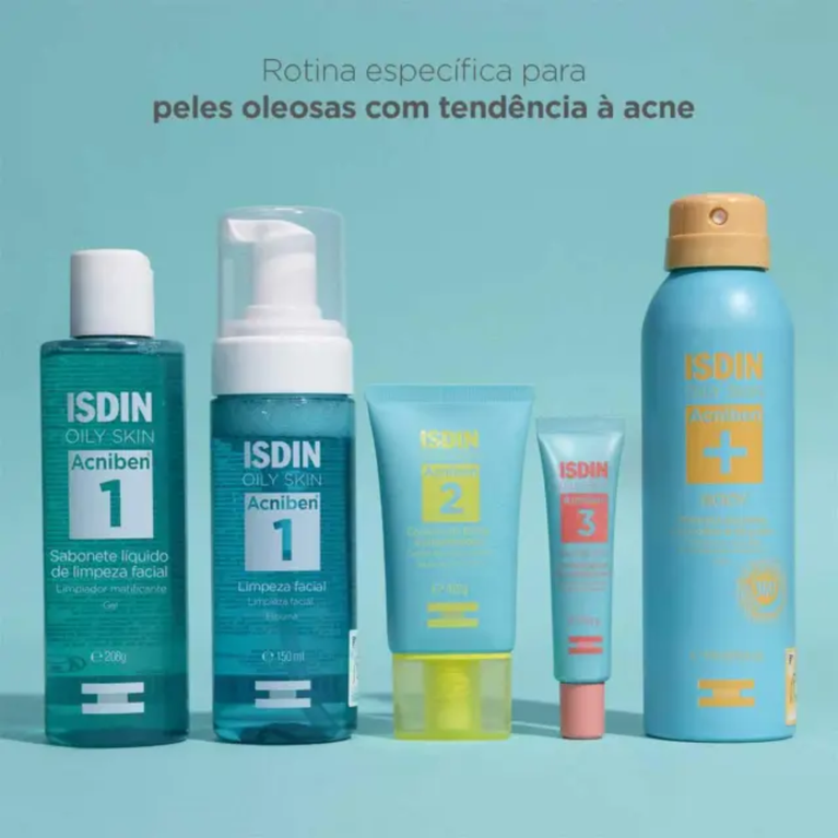 Isdin Acniben Sababonete Líquido Limpeza Facial 208G