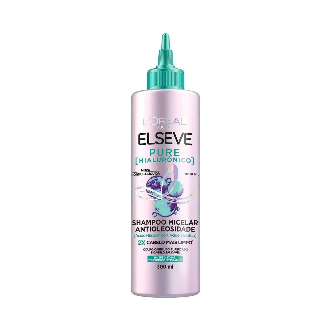 Shampoo Elseve Micelar Pure Hialuronico 300ml - Drogaria Poupa Centro