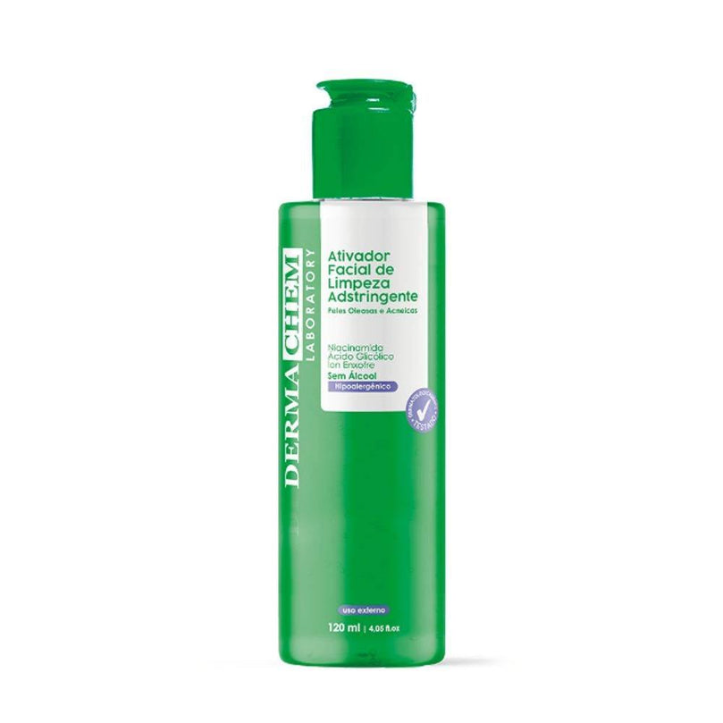 Ativador Facial De Limpeza Adstringente 120ml Dermachem - Drogaria Poupa Centro