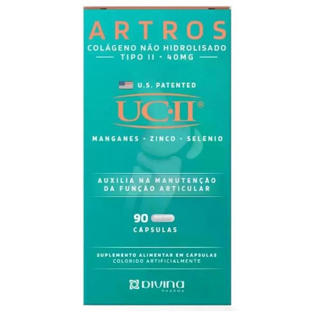 Artros Colageno Ucii 90 Cápsulas - Drogaria Poupa Centro