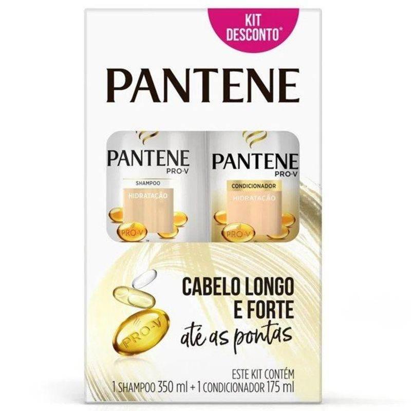 Kit Pantene Hidratação Shampoo 350ml + Condicionador 175ml - Drogaria Poupa Centro