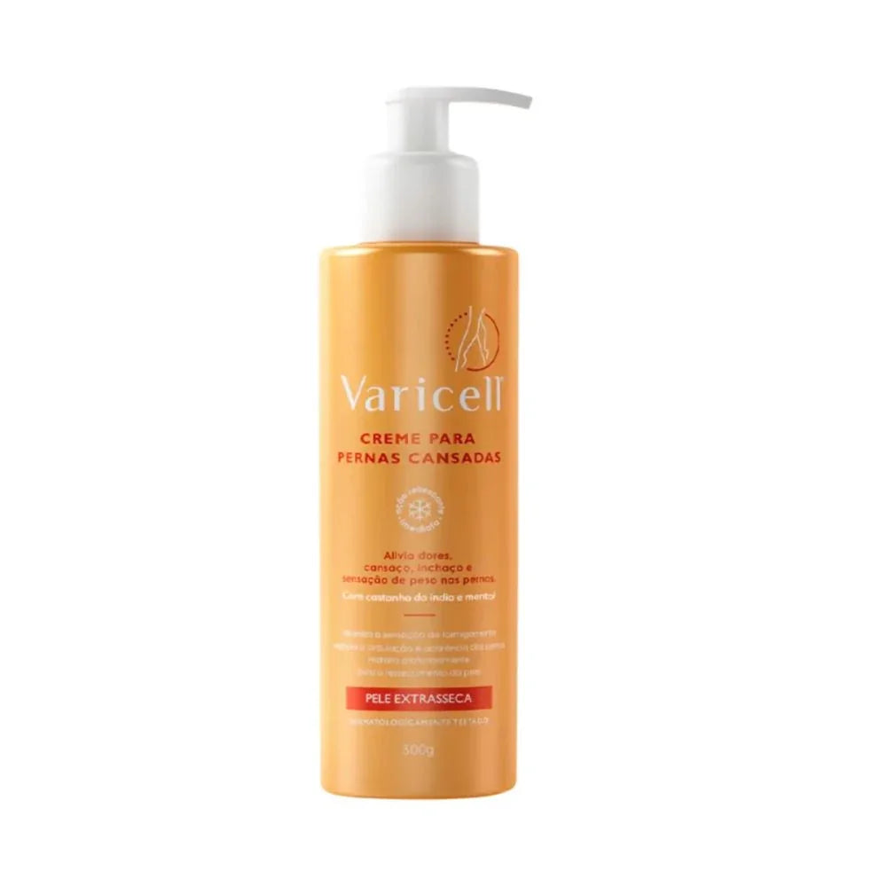 Creme para Varizes Varicell Pele Extrasseca - 300G - Drogaria Poupa Centro