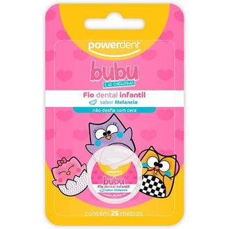 FIO DENTAL BUBU E AS CORUJINHAS 25M - Drogaria Poupa Centro