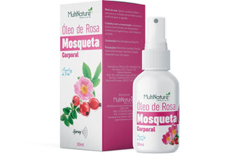 Oleo Rosa Mosqueta corporal 30Ml Spray - Drogaria Poupa Centro