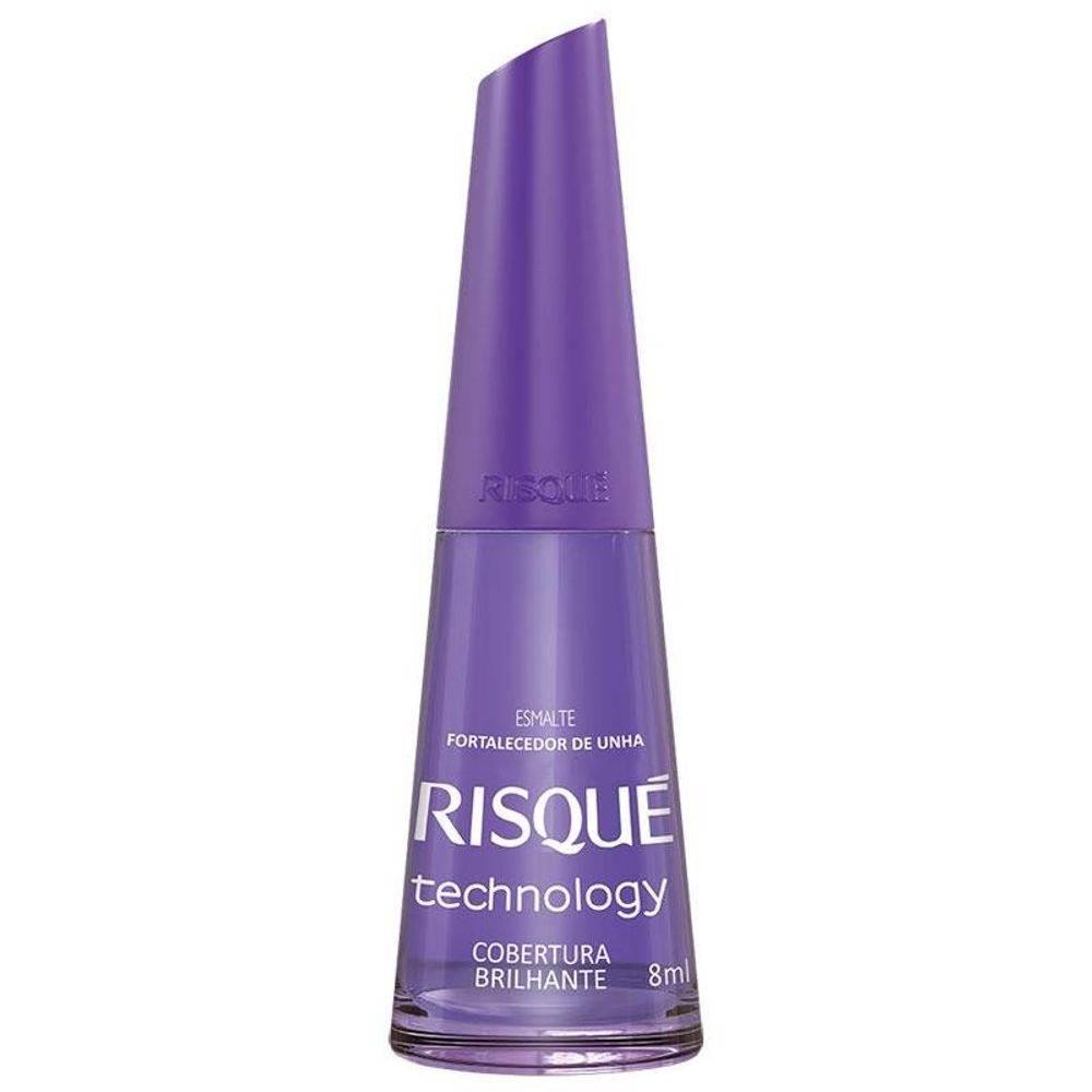 Esmalte Risque Technology Cobertura Brilhante 8ml - Drogaria Poupa Centro