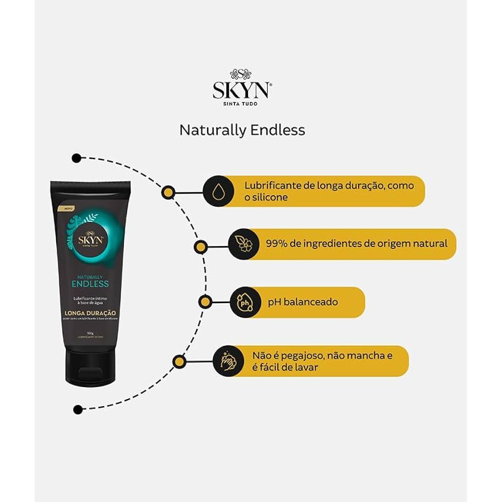 Gel Skyn Lubr Naturally Endless 100G