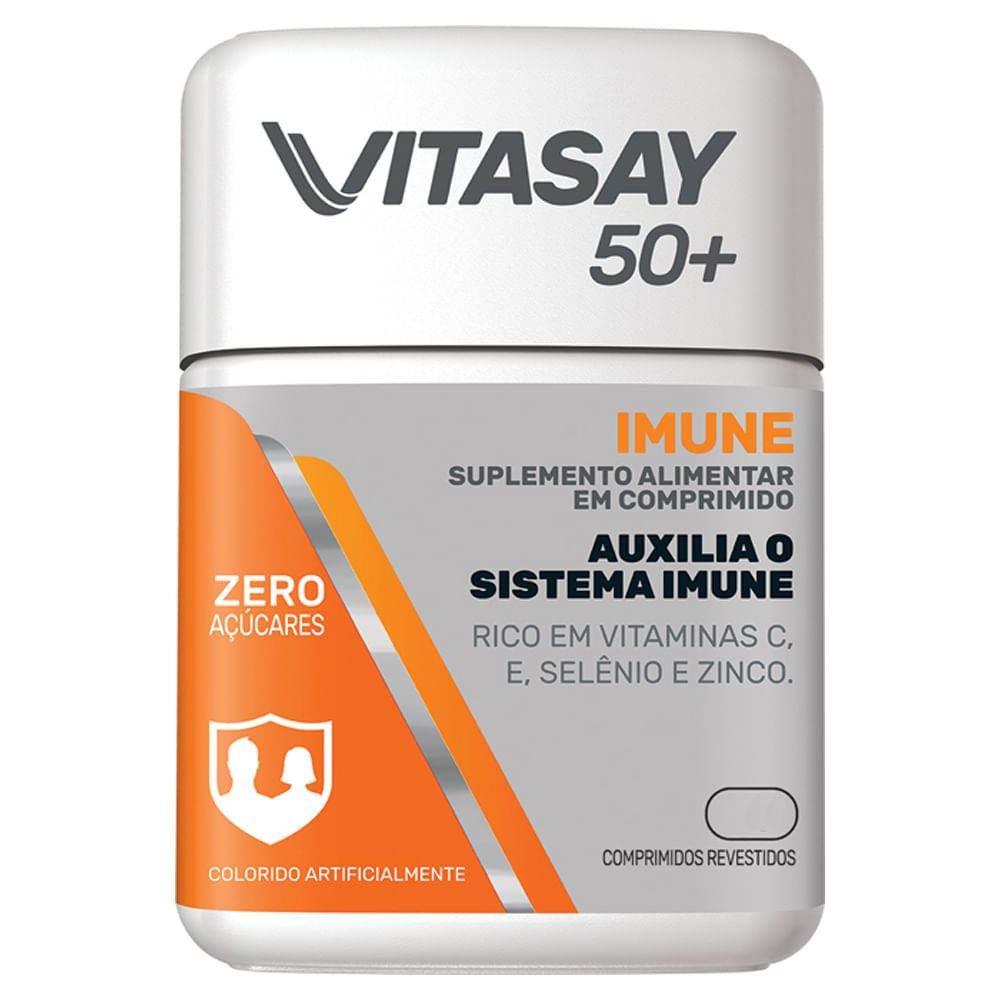 Vitasay 50+ Imune C/30 Comprimidos Rev - Drogaria Poupa Centro