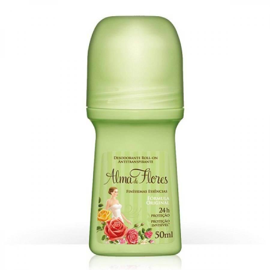 Desodorante Roll On Alma de Flores Classico Finissimas Essencias 50ml - Drogaria Poupa Centro