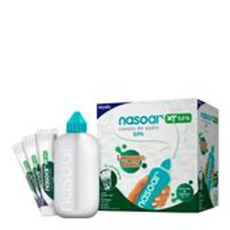Nasoar 0,9% 240Ml+15Envelopes - Drogaria Poupa Centro