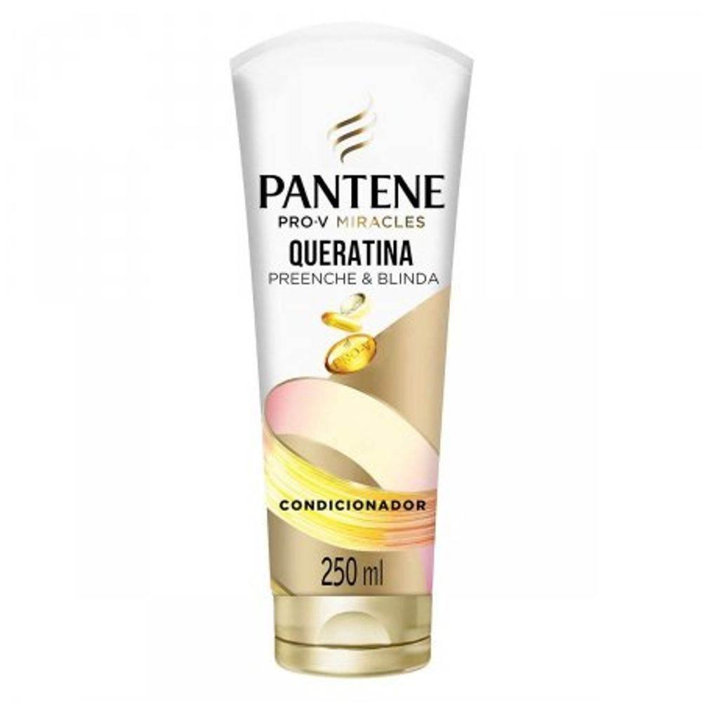 Condicionador Pantene 250ml Queratina - Drogaria Poupa Centro