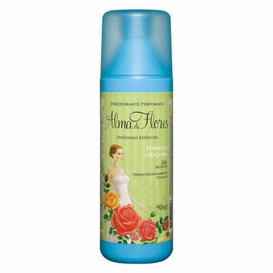 Desodorante Alma Flores Spray Classico 90ml - Drogaria Poupa Centro