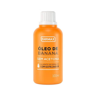 Óleo De Banana Farmax Com 100ml - Drogaria Poupa Centro