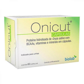 Onicut 60 Cápsulas Biolab - Drogaria Poupa Centro