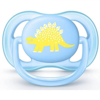 Chupeta Avent Ultra Air 0-6 Meses Azul Dino - Drogaria Poupa Centro
