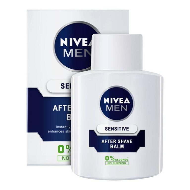Loção Bálsamo Pós-Barba Nivea Men Sensitive com 100ml - Drogaria Poupa Centro