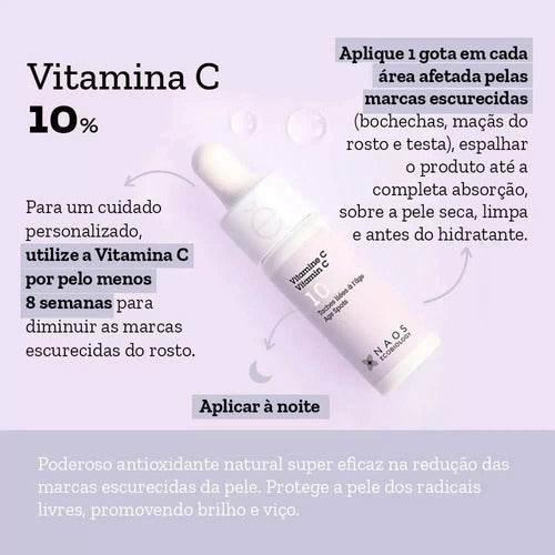 Sérum Facial Ativo Puro Vitamina C 10% 15ml Etat Pur - Drogaria Poupa Centro