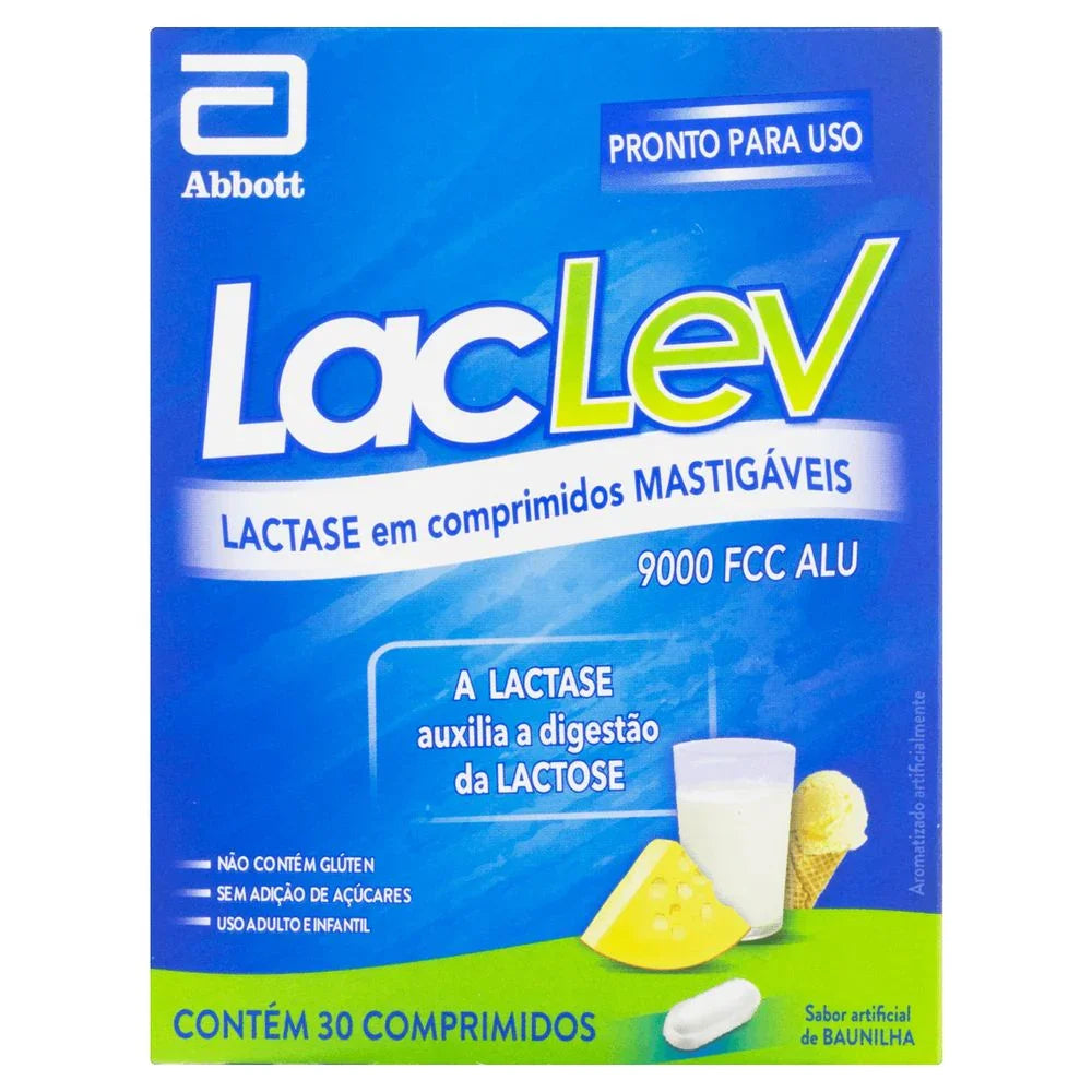 Laclev 30 Comprimidos Mastigáveis
