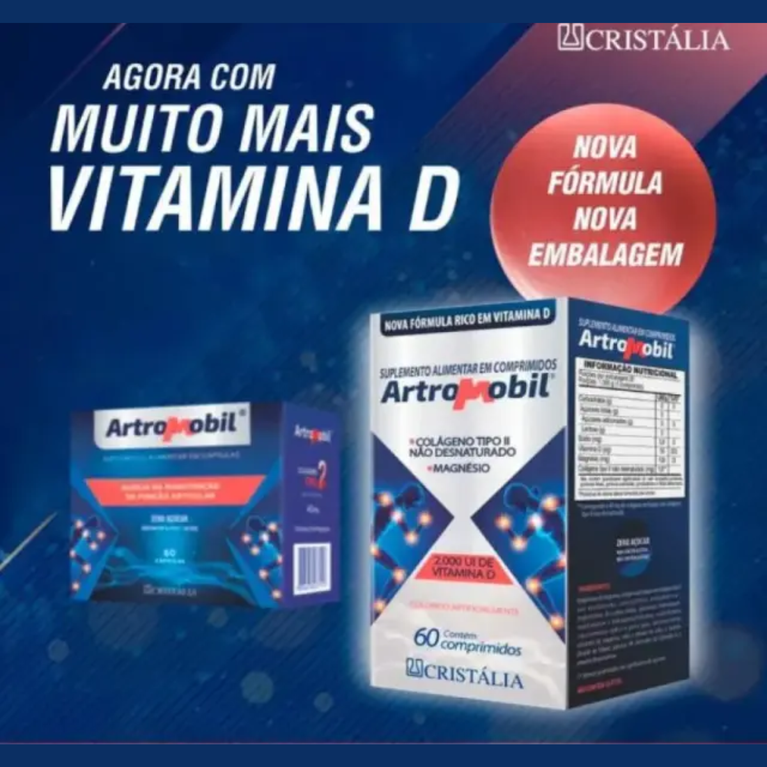 ARTROMOBIL 60 CAPSULAS VALIDADE 12/26