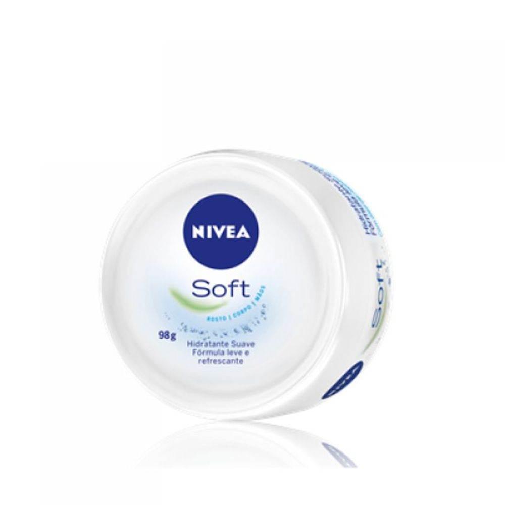Hidratante Nivea Soft 98g - Drogaria Poupa Centro