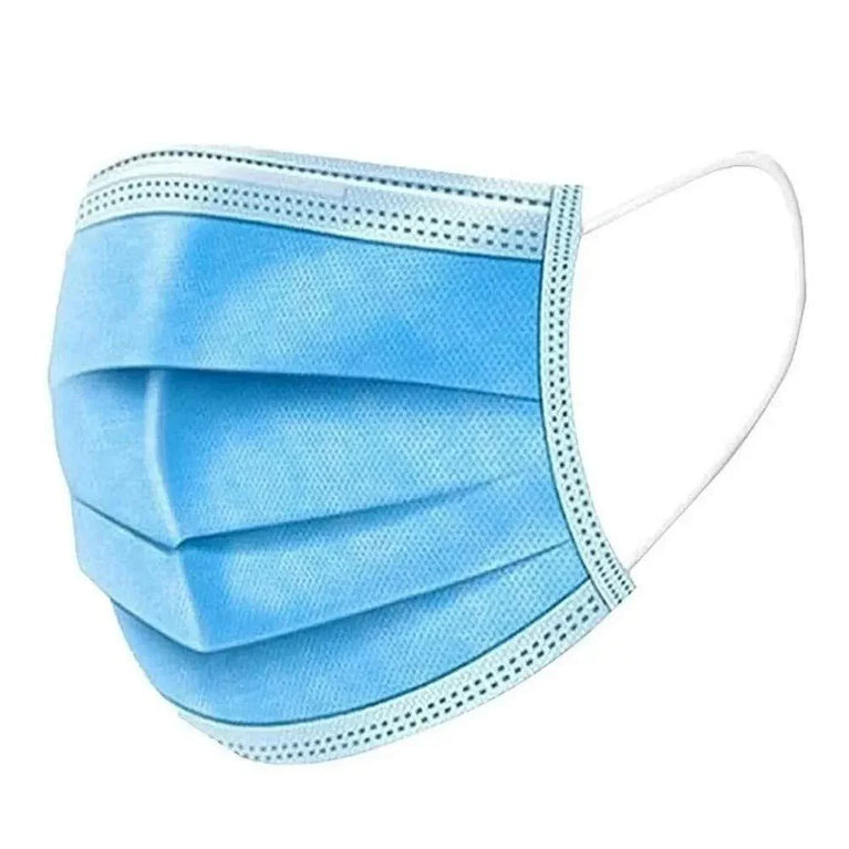 Máscara Descartável C/50  Azul