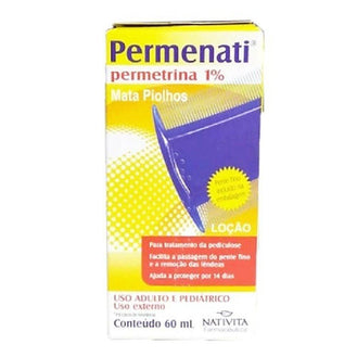 Permenati 1% Com 60ml - Drogaria Poupa Centro