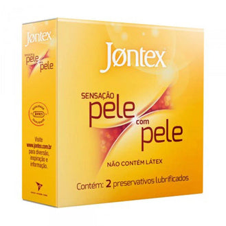 Preservativo Jontex Pele com Pele c/2