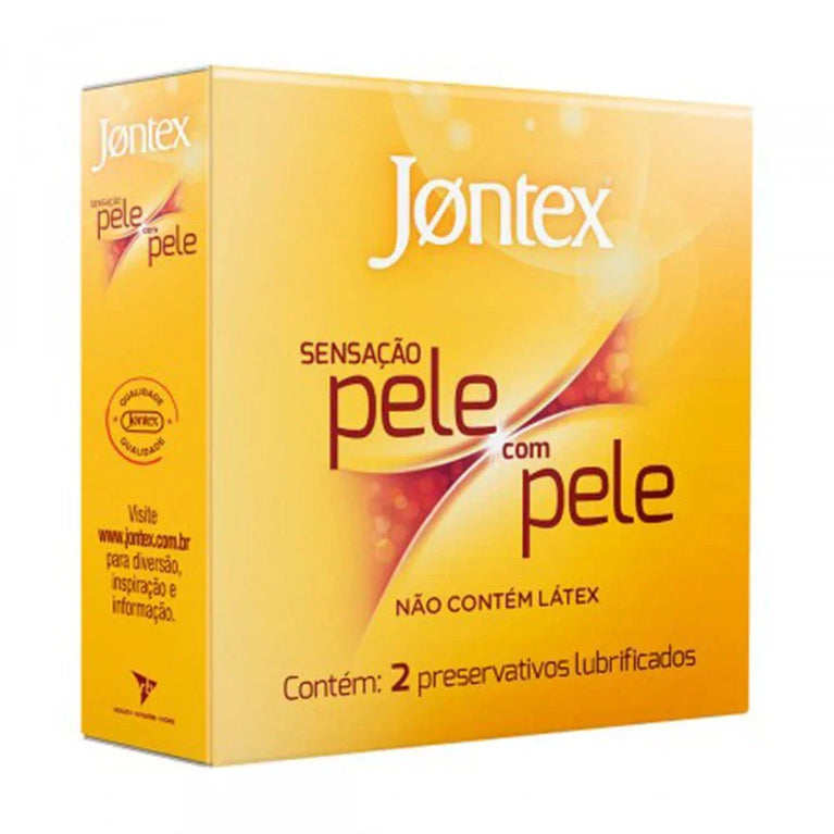 Preservativo Jontex Pele com Pele c/2