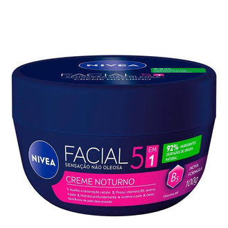 Creme Hidratante Facial Noturno Nivea 100g - Drogaria Poupa Centro