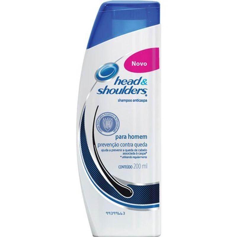 Shampoo Head & Shoulders 200ml Prevenção Contra Queda - Drogaria Poupa Centro