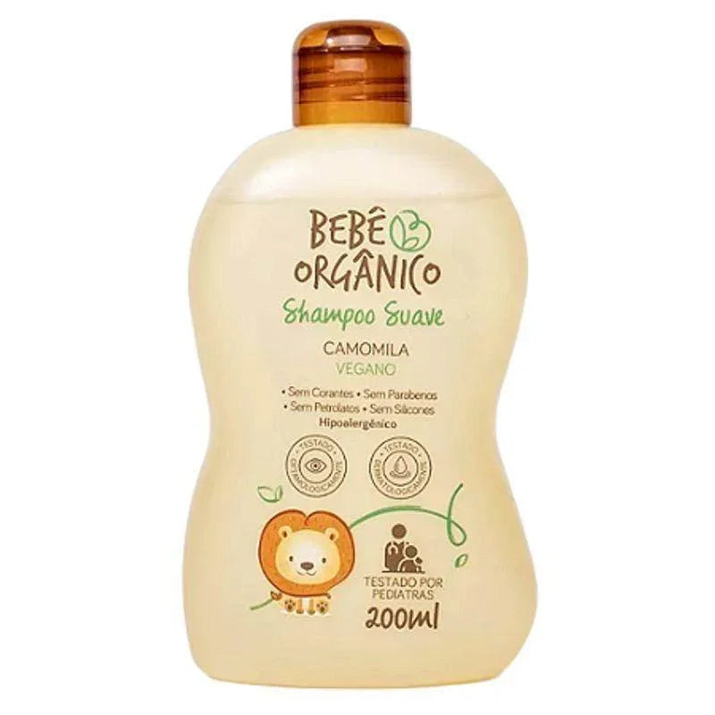 Shampoo Suave Bebe Organico 200Ml (6272) - Drogaria Poupa Centro