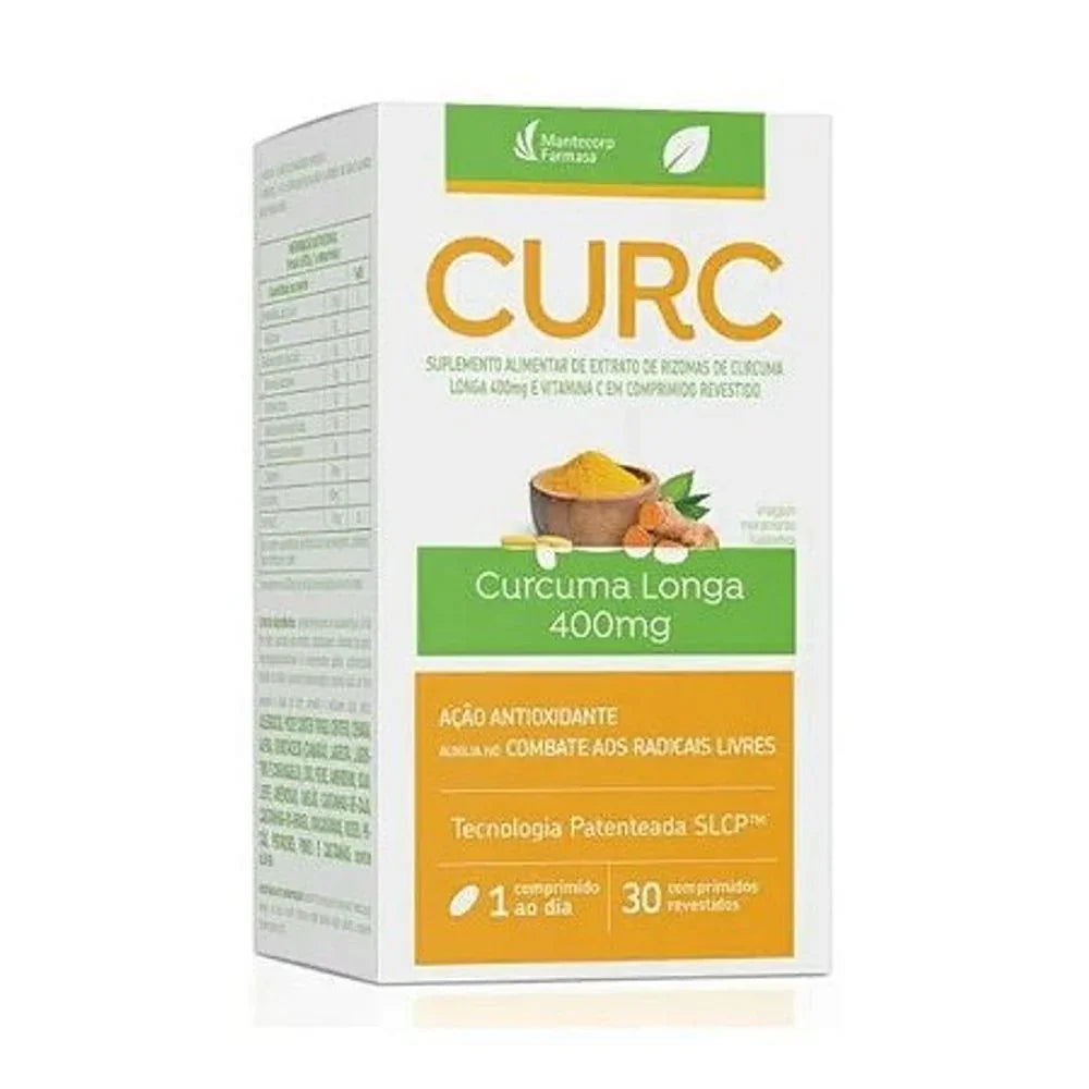 Suplemento Alimentar Curc - 30 Comprimidos