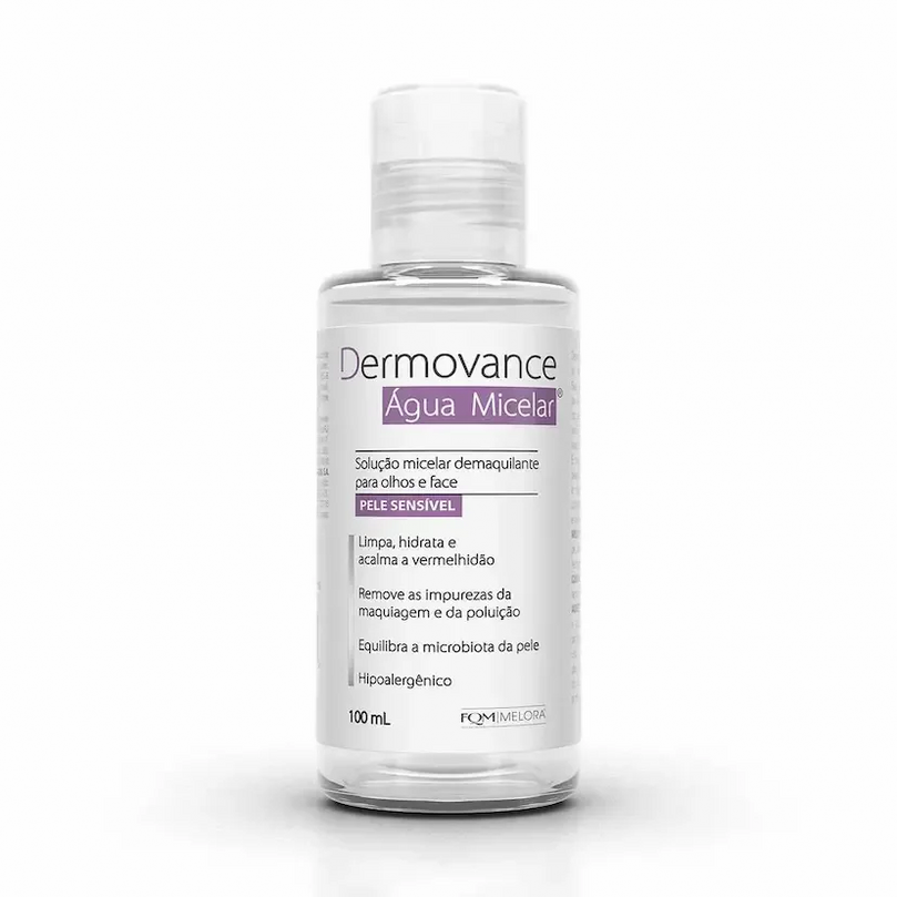 Dermovance Agua Micelar 100Ml - Drogaria Poupa Centro