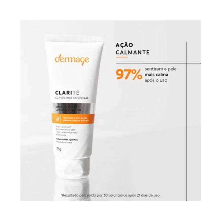 Clareador Corporal Dermage Clarité 75g