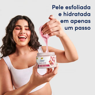 Sabonete Esfoliante Dove Beauty Scrub Romã e Manteiga de Karité 280g